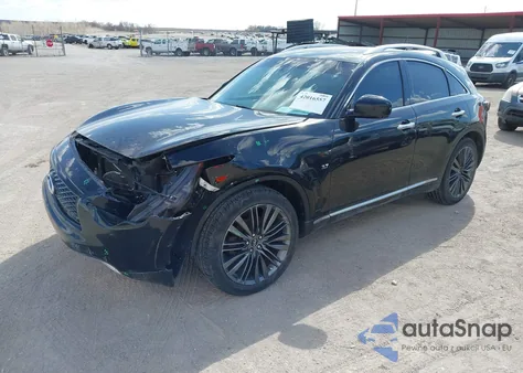 2017 Infiniti Qx70 from USA, damaged, VIN JN8CS1MW4HM410174